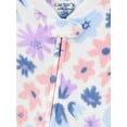 thumbnail image 3 of Carter's Child of Mine Toddler Girls' 1-Piece Pajama - Blue Floral, 3 of 3