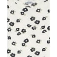 thumbnail image 2 of Carter's Child of Mine Toddler Girls' 2-Piece Pajama Set - Black Floral, 2 of 3