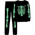 thumbnail image 2 of Carter's Child of Mine Big Kid Unisex 2-Piece Pajamas - Skeleton, 2 of 4