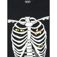 thumbnail image 3 of Carter's Child of Mine Big Kid Unisex 2-Piece Pajamas - Skeleton, 3 of 4