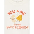 thumbnail image 2 of Carter's Child of Mine Toddler Unisex 2-Piece Pajama - Mac N Cheese, 2 of 3