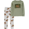 thumbnail image 1 of Carter's Child of Mine Pyjama 2 pièces pour tout-petit garçon – Élan vert, 1 of 3