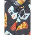 thumbnail image 3 of Carter's Child of Mine Big Kid Boys' 1-Piece Pajama - Gamer Food, 3 of 3