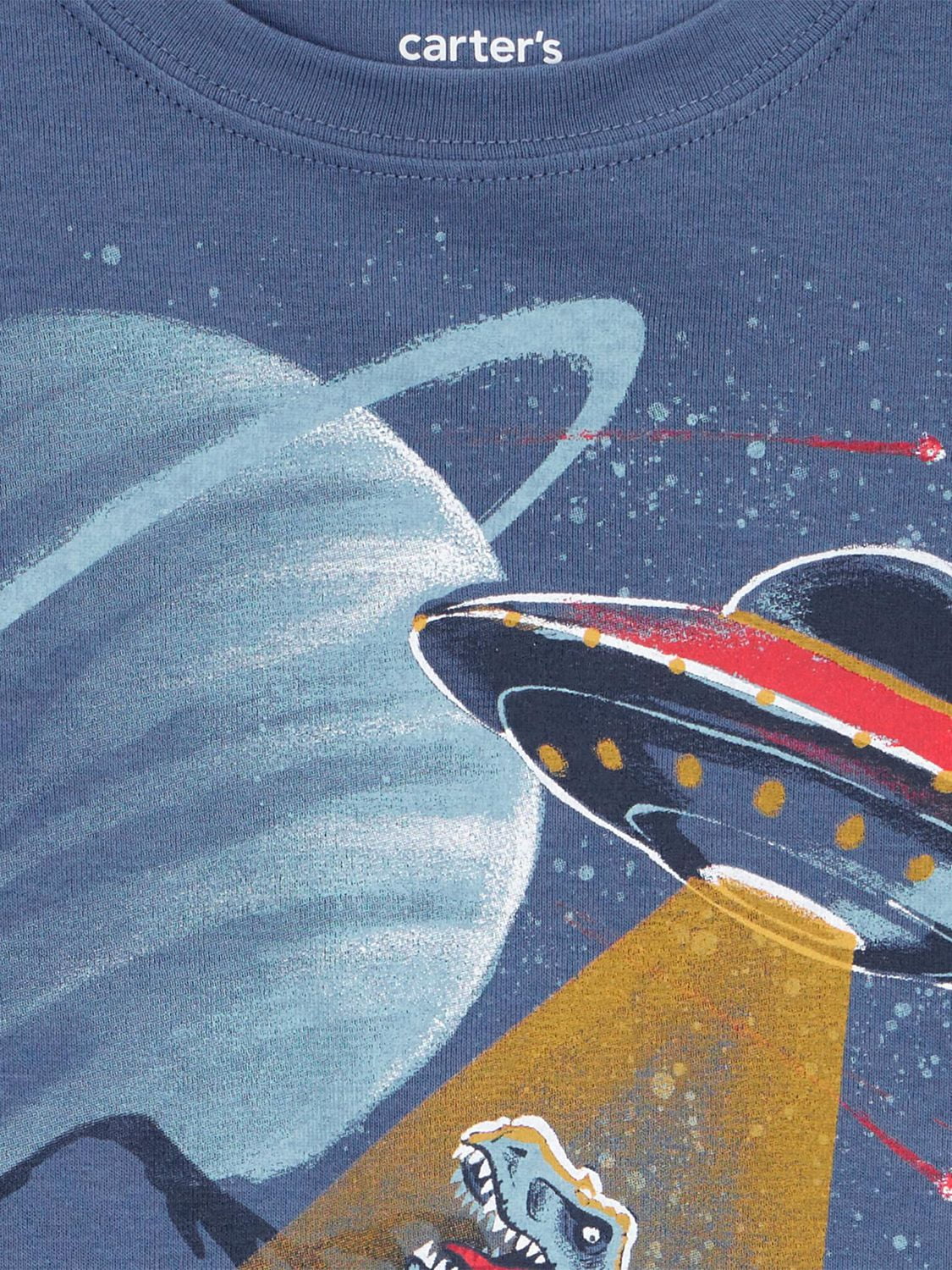 Carter's Child of Mine Big Kid Boys' 2-Piece Pajama - Space Dino