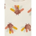 thumbnail image 2 of Carter's Child of Mine Toddler Unisex 2-Piece Pajama - Turkey, 2 of 3