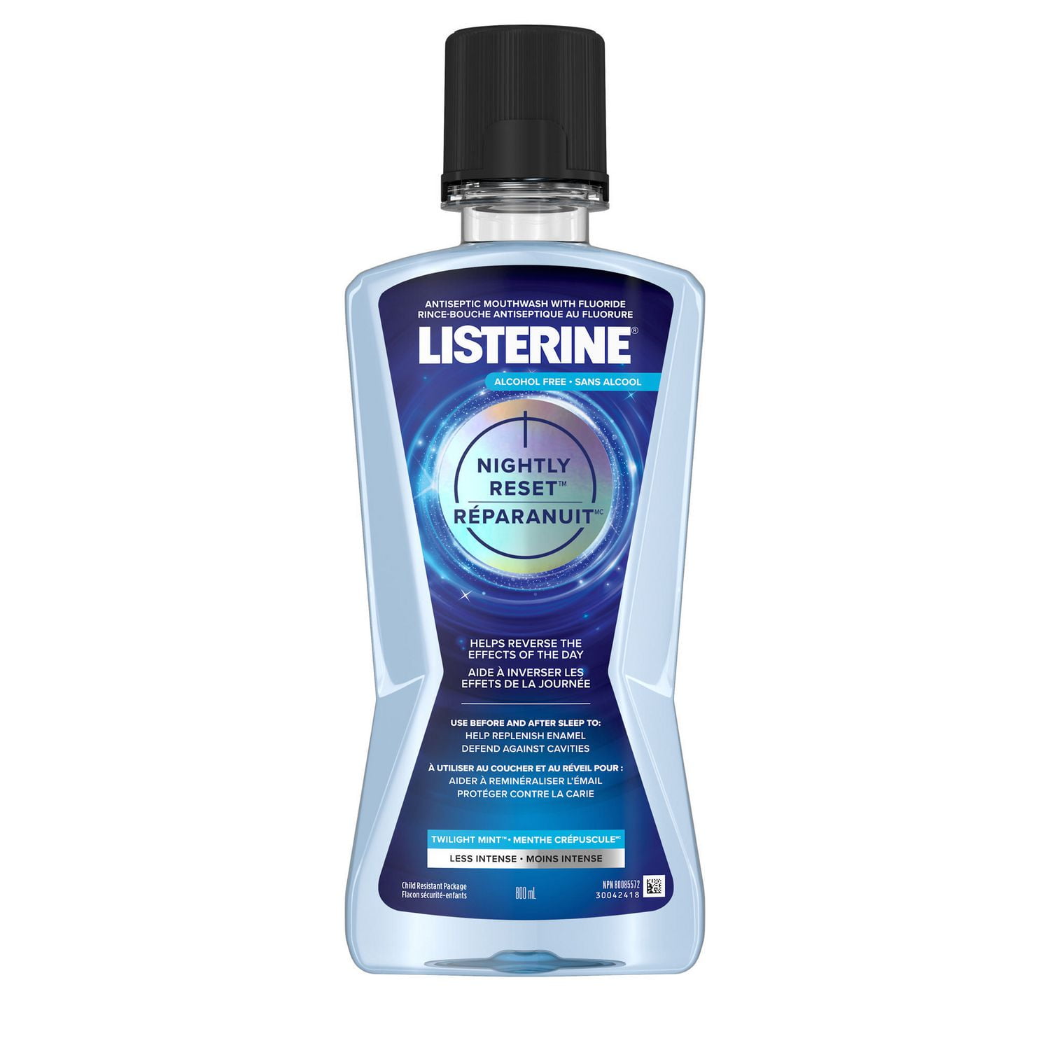 Listerine Nightly Reset Anticavity Mouthwash Walmart Canada