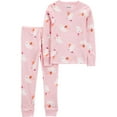 thumbnail image 1 of Carter's Child of Mine Toddler Girls' 2-Piece Pajama - Pink Ghost, 1 of 3