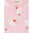thumbnail image 2 of Carter's Child of Mine Toddler Girls' 2-Piece Pajama - Pink Ghost, 2 of 3