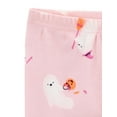 thumbnail image 3 of Carter's Child of Mine Toddler Girls' 2-Piece Pajama - Pink Ghost, 3 of 3