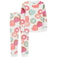 thumbnail image 1 of Carter's Child of Mine Toddler Girls' 2-Piece Pajama - Multi Donut, 1 of 3