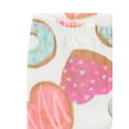 thumbnail image 3 of Carter's Child of Mine Toddler Girls' 2-Piece Pajama - Multi Donut, 3 of 3