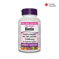 thumbnail image 1 of Webber Naturals® Biotin 10 000 Mcg  Extra Strength, 1 of 11