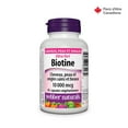 thumbnail image 2 of Webber Naturals® Biotin 10 000 Mcg  Extra Strength, 2 of 11