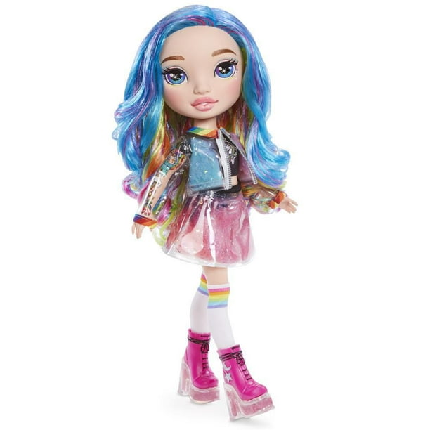 Poupée Rainbow High Rainbow Surprise de 14 pouces - poupée Pixie Rose Doll  avec gelée à fabriquer pour vêtements