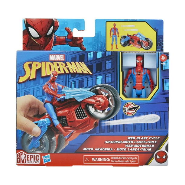 HASBRO Spiderman lanceur de toile pas cher 