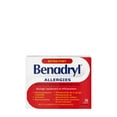 thumbnail image 2 of Benadryl Extra Strength Allergy Medicine for Relief of Allergies, Itch and Hives, 26 Count, 2 of 6