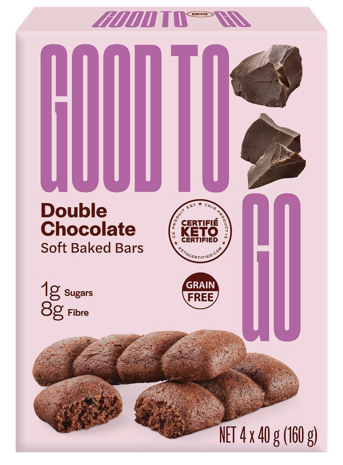 Good To Go Double Chocolate Soft Baked Bars