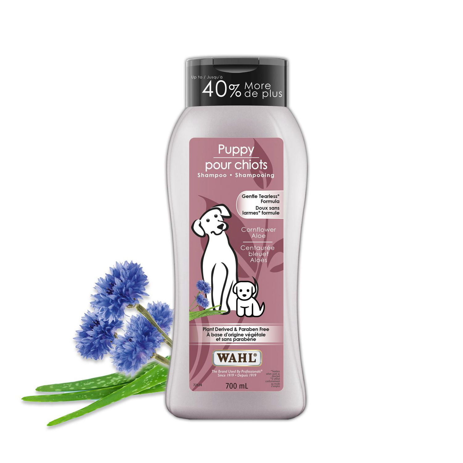 Wahl Puppy Shampoo for Dogs 700 ml Gentle Tearless Formula Walmart