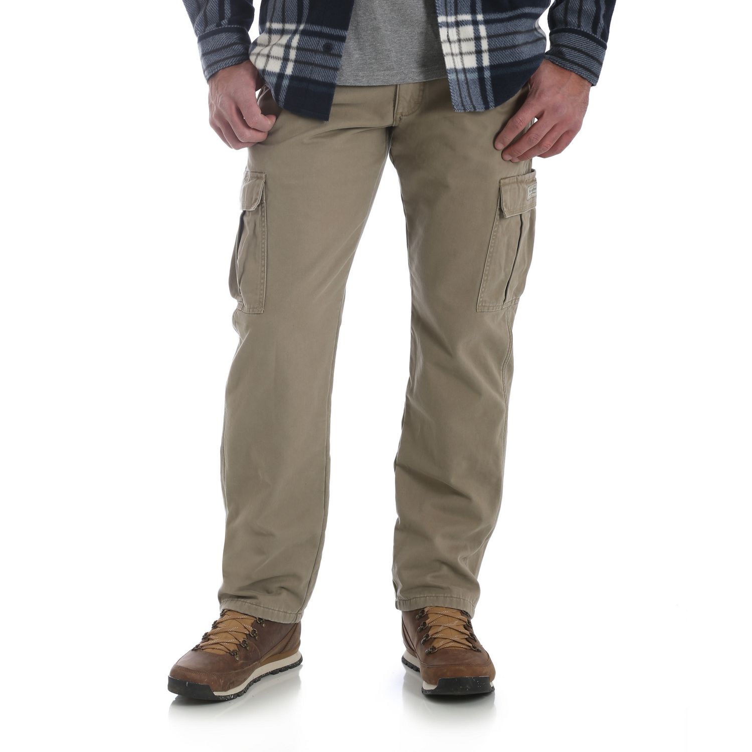 Wrangler Men's And Big Men's Relaxed Fit Cargo Pants With Stretch ...