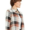 thumbnail image 2 of George Women's Flannel Shirt, 2 of 6
