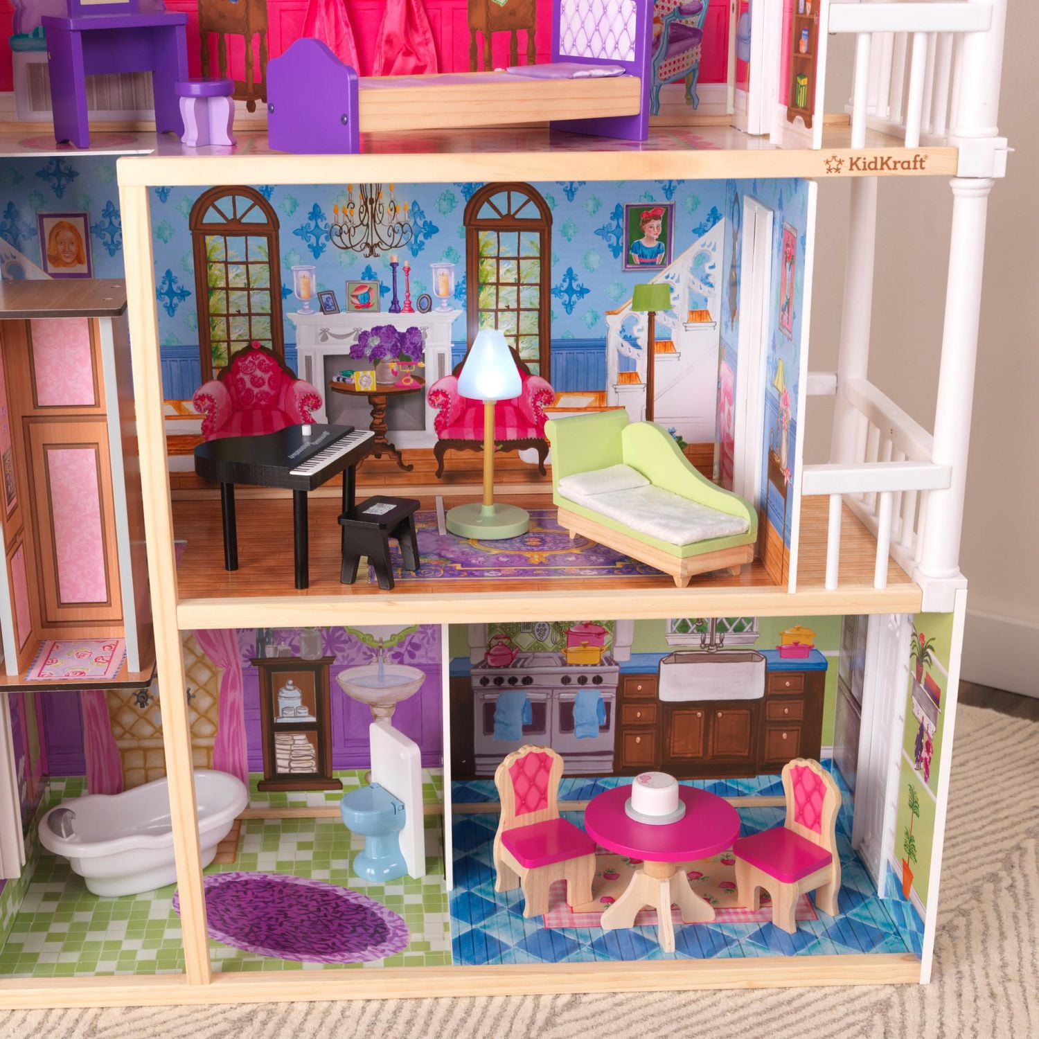 KidKraft My Dreamy Dollhouse Walmart