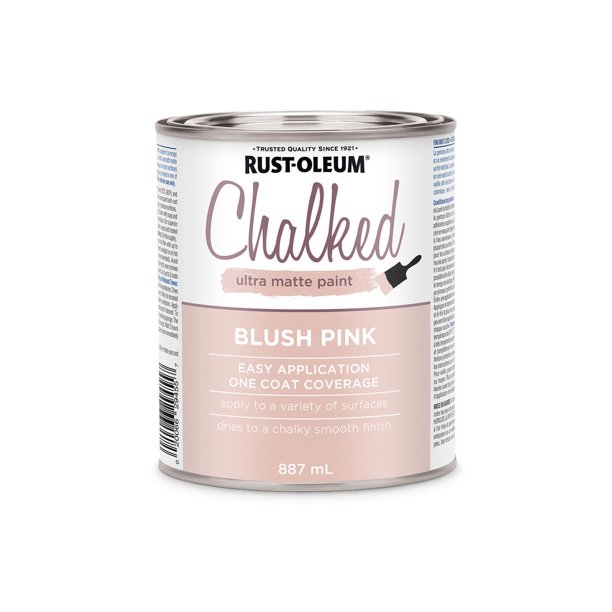 RustOleum Specialty Blush Pink Chalked Paint Walmart.ca
