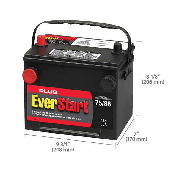 EverStart Value Lead Acid Automotive Battery, Group Size 78, 60% OFF