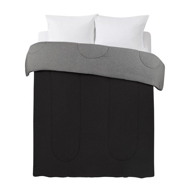 Mainstays Jersey Knit Reversible Comforter, Twin Double/Queen