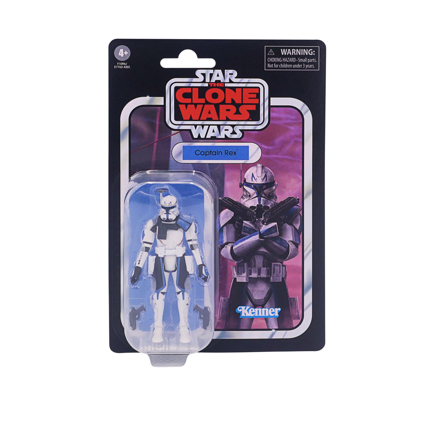Star Wars The Vintage Collection Captain Rex Toy, 3.75-Inch-Scale Star  Wars: The Clone Wars Action Figure, Toys for Kids Ages 4 and Up