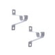 Supports pour tringles à rideaux de style café de Mainstays - Fini Nickel 0,17 cm de diamètre, Nickel – image 1 sur 3