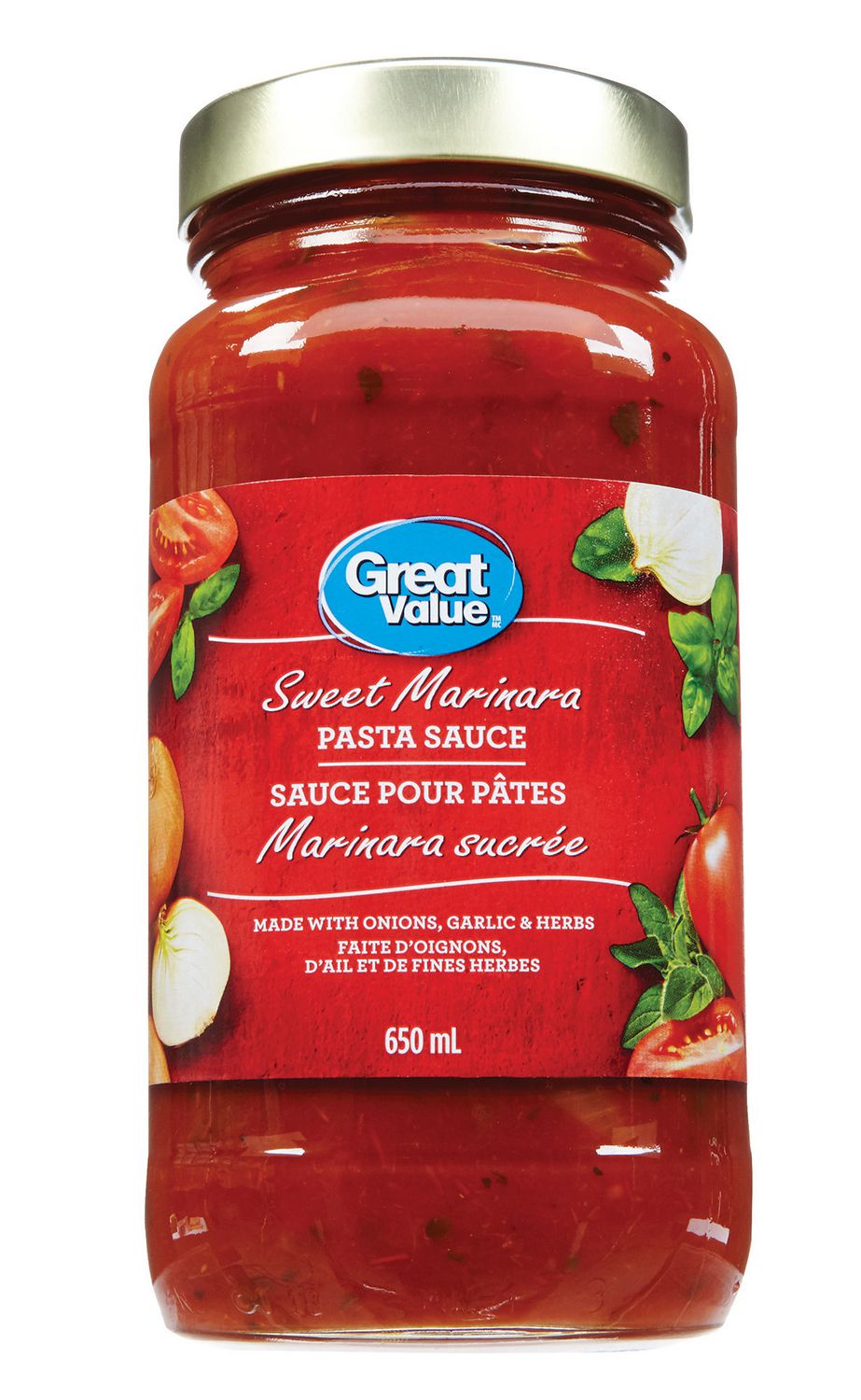 Great Value Sweet Marinara Pasta Sauce Walmart Canada
