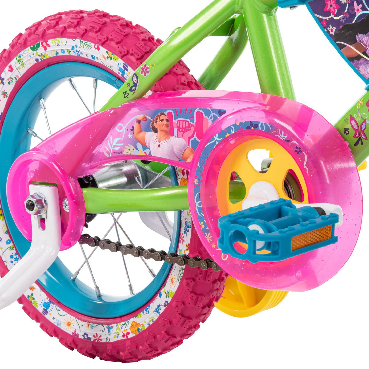 Disney Encanto 12 inch Bike for Girls Blue Pink Green by Huffy