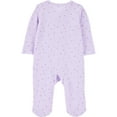 thumbnail image 2 of Carter's Child of Mine pyjama bébé fille, violet, 2 of 4