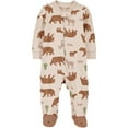 thumbnail image 1 of Carter's Child of Mine Baby Boys' Sleep N Play - Brown Woodland, 1 of 4