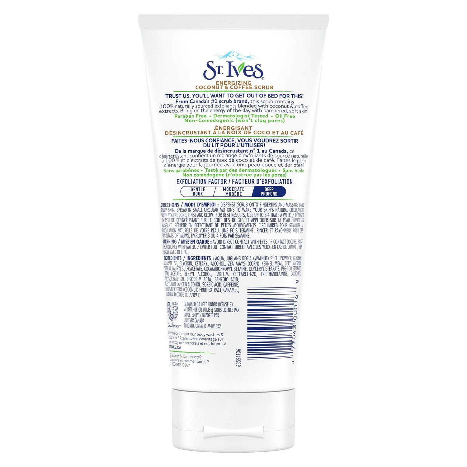 st ives coconut scrub