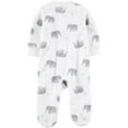 thumbnail image 2 of Carter's Child of Mine Baby Unisex Sleep N Play - Grey Elephant, 2 of 3