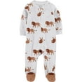 thumbnail image 1 of Carter's Child of Mine Baby Boys' Sleep N Play - Grey Lion, 1 of 4