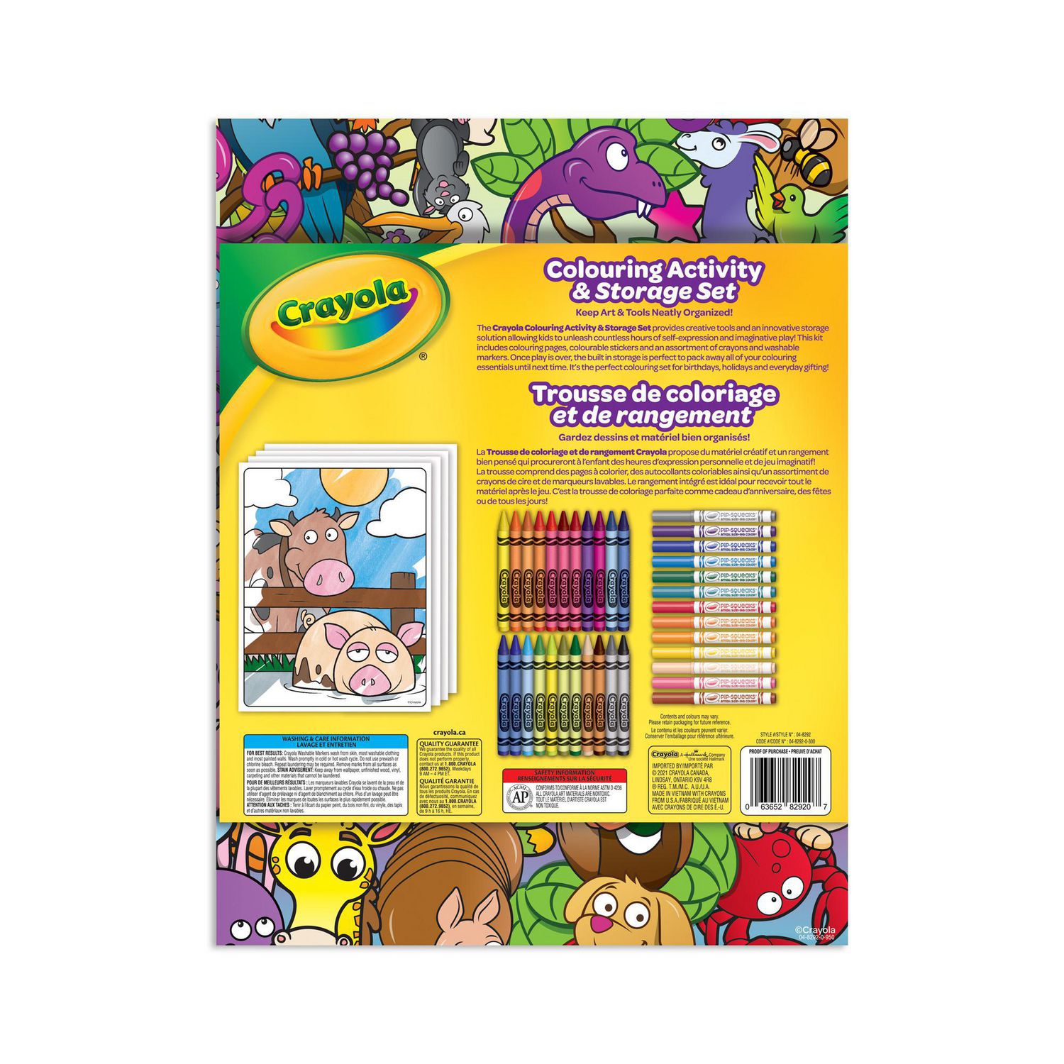 Crayola - Pokémon - Livre à colorier - 48 pages - Bricolage