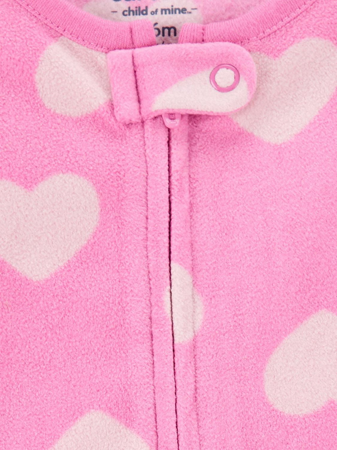 Carter's Child of Mine Baby Girls' Sleep N Play - Purple Heart, Preemie - 6/9 Months