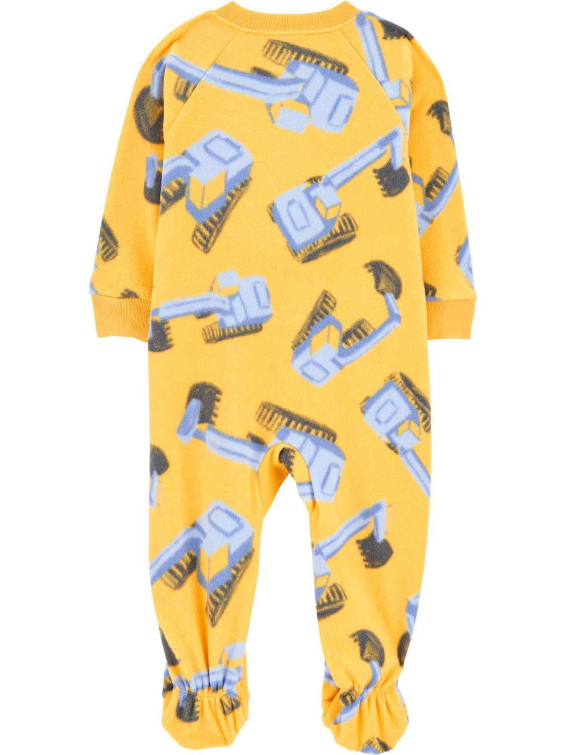Carter's Child of Mine Toddler Boys' 1-Piece Pajama - Yellow Construction, Sizes: 6/9 Months 5T