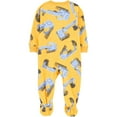thumbnail image 2 of Carter's Child of Mine Toddler Boys' 1-Piece Pajama - Yellow Construction, 2 of 3