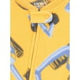 thumbnail image 3 of Carter's Child of Mine Toddler Boys' 1-Piece Pajama - Yellow Construction, 3 of 3
