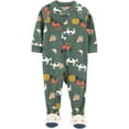 thumbnail image 1 of Carter's Child of Mine Toddler Boys' 1-Piece Pajama - Farm, 1 of 4