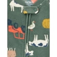 thumbnail image 3 of Carter's Child of Mine Toddler Boys' 1-Piece Pajama - Farm, 3 of 4