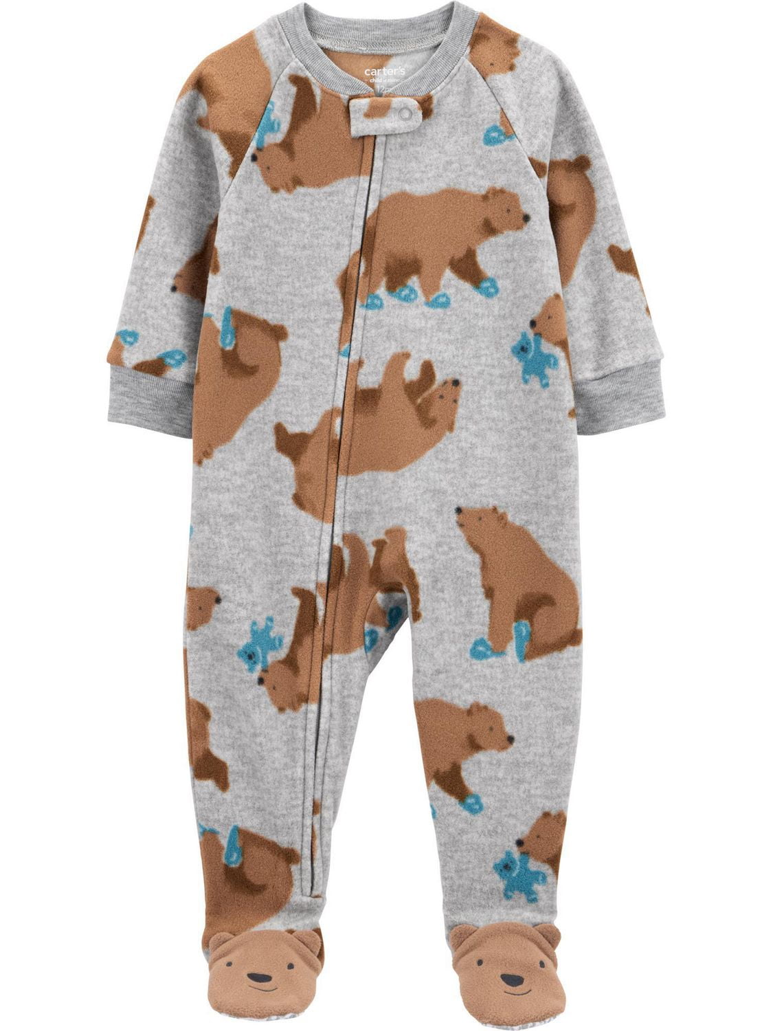 Carter's Child of Mine Pyjama 1 pièce pour tout-petit garçon - Ours Tailles : 6/9 mois - 5T