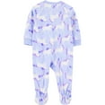 thumbnail image 2 of Carter's Child of Mine Toddler Girls' 1-Piece Pajama - Blue Unicorn, 2 of 3