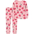 thumbnail image 1 of Carter's Child of Mine Toddler Girls' 2-Piece Pajama - Pink Floral, 1 of 3