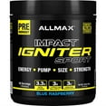 thumbnail image 1 of Allmax Impact Sport bleu rasp pré-entraînement, 1 of 8