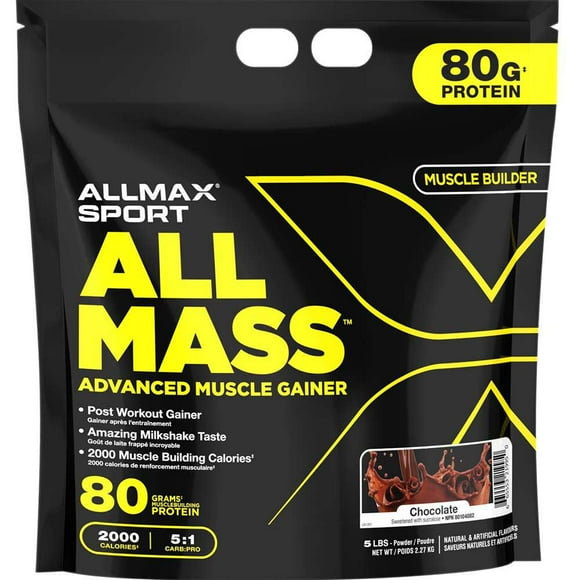 Allmax Allmass - Chocolate, Allmax Allmass Advanced Muscle Gainer - Chocolate