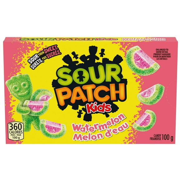 Sour Patch Kids Watermelon Candy, Gummy Candy, Sour Candy, Candy Box, 100 g